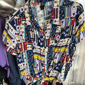 Her Universe Emperors new groove button up